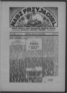 Nasz Przyjaciel : dodatek tygodniowy "Głosu Wąbrzeskiego" poświęcony sprawom oświatowym, kulturalnym i literackim 1934.09.15, R. 12, nr 39 [i.e. 37]