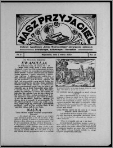 Nasz Przyjaciel : dodatek tygodniowy "Głosu Wąbrzeskiego" poświęcony sprawom oświatowym, kulturalnym i literackim 1935.03.02, R. 16[!], nr 9