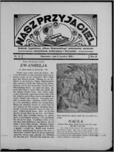 Nasz Przyjaciel : dodatek tygodniowy "Głosu Wąbrzeskiego" poświęcony sprawom oświatowym, kulturalnym i literackim 1935.04.06, R. 16[!], nr 13[!]