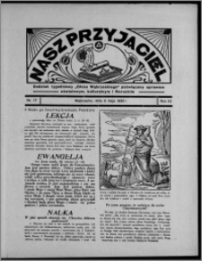 Nasz Przyjaciel : dodatek tygodniowy "Głosu Wąbrzeskiego" poświęcony sprawom oświatowym, kulturalnym i literackim 1935.05.04, R. 16[!], nr 17