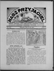 Nasz Przyjaciel : dodatek tygodniowy "Głosu Wąbrzeskiego" poświęcony sprawom oświatowym, kulturalnym i literackim 1935.05.25, R. 16[!], nr 20