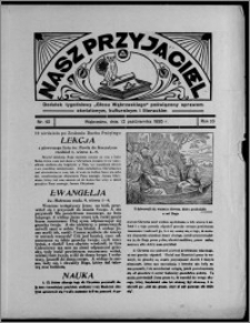 Nasz Przyjaciel : dodatek tygodniowy "Głosu Wąbrzeskiego" poświęcony sprawom oświatowym, kulturalnym i literackim 1935.10.12, R. 16[!], nr 40