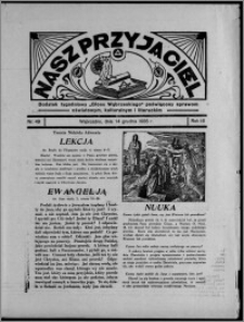 Nasz Przyjaciel : dodatek tygodniowy "Głosu Wąbrzeskiego" poświęcony sprawom oświatowym, kulturalnym i literackim 1935.12.14, R. 16[!], nr 49