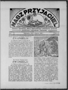 Nasz Przyjaciel : dodatek tygodniowy "Głosu Wąbrzeskiego" poświęcony sprawom oświatowym, kulturalnym i literackim 1936.01.04, R. 17, nr 1