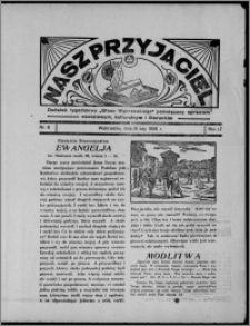 Nasz Przyjaciel : dodatek tygodniowy "Głosu Wąbrzeskiego" poświęcony sprawom oświatowym, kulturalnym i literackim 1936.02.08, R. 17, nr 6