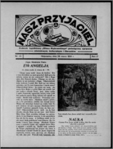 Nasz Przyjaciel : dodatek tygodniowy "Głosu Wąbrzeskiego" poświęcony sprawom oświatowym, kulturalnym i literackim 1936.03.28, R. 17, nr 13