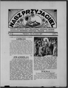 Nasz Przyjaciel : dodatek tygodniowy "Głosu Wąbrzeskiego" poświęcony sprawom oświatowym, kulturalnym i literackim 1936.04.18, R. 17, nr 16