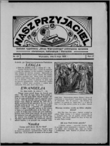 Nasz Przyjaciel : dodatek tygodniowy "Głosu Wąbrzeskiego" poświęcony sprawom oświatowym, kulturalnym i literackim 1936.05.09, R. 17, nr 19