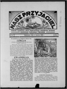 Nasz Przyjaciel : dodatek tygodniowy "Głosu Wąbrzeskiego" poświęcony sprawom oświatowym, kulturalnym i literackim 1936.08.22, R. 17, nr 34