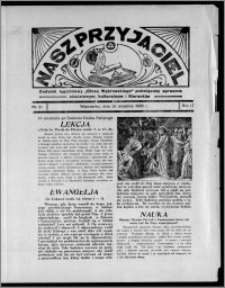 Nasz Przyjaciel : dodatek tygodniowy "Głosu Wąbrzeskiego" poświęcony sprawom oświatowym, kulturalnym i literackim 1936.09.19, R. 17, nr 38