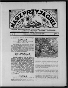 Nasz Przyjaciel : dodatek tygodniowy "Głosu Wąbrzeskiego" poświęcony sprawom oświatowym, kulturalnym i literackim 1936.10.03, R. 17, nr 40