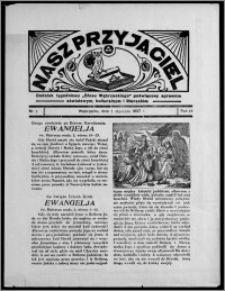 Nasz Przyjaciel : dodatek tygodniowy "Głosu Wąbrzeskiego" poświęcony sprawom oświatowym, kulturalnym i literackim 1937.01.01, R. 18, nr 1