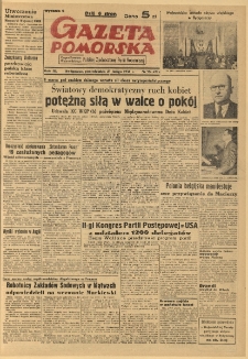 Gazeta Pomorska, 1950.02.27, R.3, nr 58