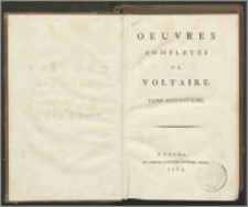 Oeuvres Completes De Voltaire. T. 60, Recueil Des Lettres De M. De Voltaire. T.5, Corresp. generale