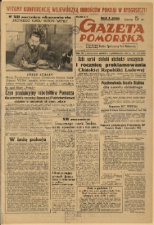Gazeta Pomorska, 1950.10.01, R.3, nr 270