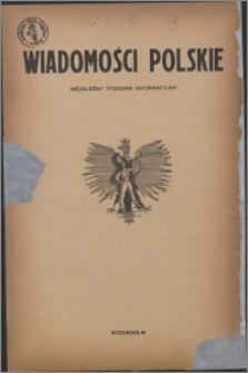 Wiadomości Polskie 1949.09.10, R. 10 nr 22 (421)