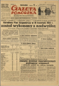 Gazeta Pomorska, 1950.10.18, R.3, nr 287