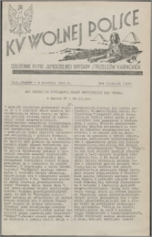 Ku Wolnej Polsce : codzienne pismo Samodzielnej Brygady Strzelców Karpackich 1941.04.04, R. 2 nr 81 (188)