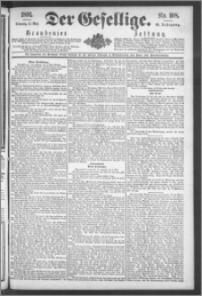 Der Gesellige : Graudenzer Zeitung 1891.05.12, Jg. 65, No. 108