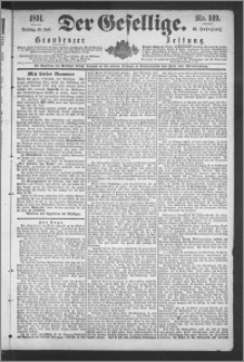 Der Gesellige : Graudenzer Zeitung 1891.06.30, Jg. 65, No. 149