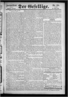 Der Gesellige : Graudenzer Zeitung 1892.08.02, Jg. 67, No. 178