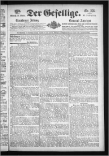 Der Gesellige : Graudenzer Zeitung 1892.10.26, Jg. 67, No. 251