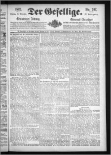 Der Gesellige : Graudenzer Zeitung 1892.11.13, Jg. 67, No. 267