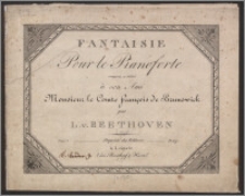 Fantaisie : Pour le Pianoforte : Oeuv. 77