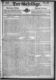 Der Gesellige : Graudenzer Zeitung 1893.09.14, Jg. 68, No. 216