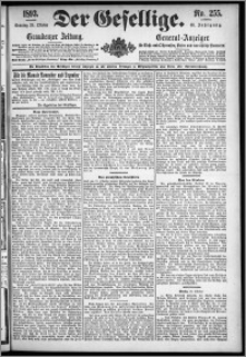 Der Gesellige : Graudenzer Zeitung 1893.10.29, Jg. 68, No. 255