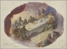 Szkic do fresku w Kaplicy Górków w Katedrze Poznańskiej II