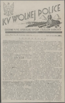 Ku Wolnej Polsce : codzienne pismo Samodzielnej Brygady Strzelców Karpackich 1941.09.23, R. 2 nr 228 (334)