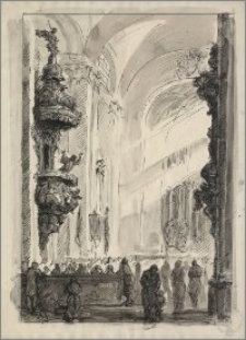 Kazanie II (Wnętrze kościoła barokowego)