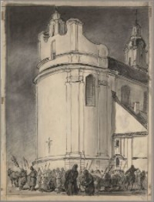 Berezwecz (przed kościołem)