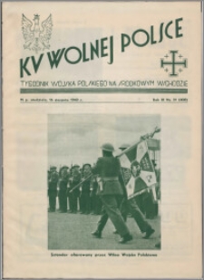 Ku Wolnej Polsce : tygodnik Wojska Polskiego na Środkowym Wschodzie 1942.08.16, R. 3 nr 31 (408)