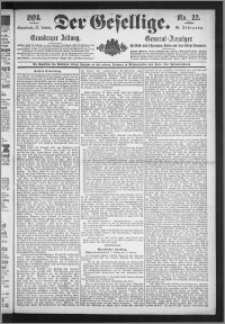 Der Gesellige : Graudenzer Zeitung 1894.01.27, Jg. 68, No. 22