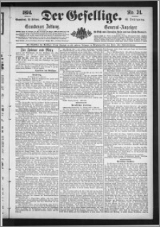 Der Gesellige : Graudenzer Zeitung 1894.02.10, Jg. 68, No. 34