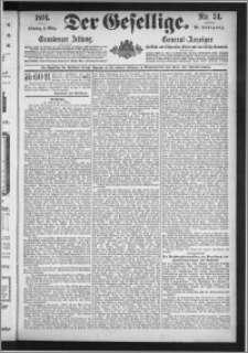 Der Gesellige : Graudenzer Zeitung 1894.03.06, Jg. 68, No. 54