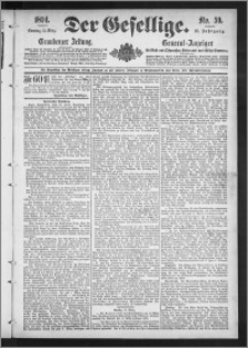 Der Gesellige : Graudenzer Zeitung 1894.03.11, Jg. 68, No. 59