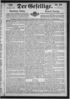 Der Gesellige : Graudenzer Zeitung 1894.05.02, Jg. 68, No. 101
