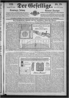 Der Gesellige : Graudenzer Zeitung 1894.05.20, Jg. 68, No. 115