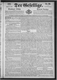 Der Gesellige : Graudenzer Zeitung 1894.05.25, Jg. 68, No. 119