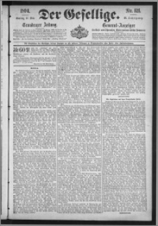 Der Gesellige : Graudenzer Zeitung 1894.05.27, Jg. 68, No. 121