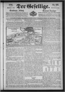 Der Gesellige : Graudenzer Zeitung 1894.06.06, Jg. 68, No. 129