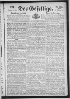 Der Gesellige : Graudenzer Zeitung 1894.06.23, Jg. 68, No. 144