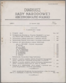Diariusz Rady Narodowej Rzeczypospolitej Polskiej 1953 sesja 3 nr 9
