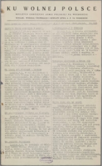 Ku Wolnej Polsce : biuletyn codzienny Armii Polskiej na Wschodzie 1943, nr 118