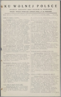 Ku Wolnej Polsce : biuletyn codzienny Armii Polskiej na Wschodzie 1943, nr 124