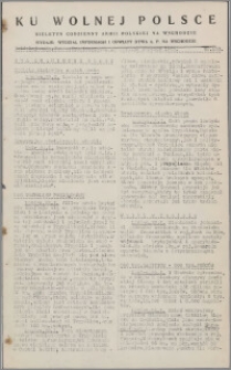 Ku Wolnej Polsce : biuletyn codzienny Armii Polskiej na Wschodzie 1943, nr 133