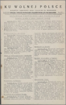 Ku Wolnej Polsce : biuletyn codzienny Armii Polskiej na Wschodzie 1943, nr 134